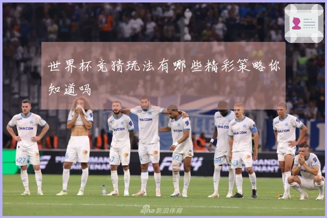 世界杯竞猜玩法有哪些精彩策略你知道吗